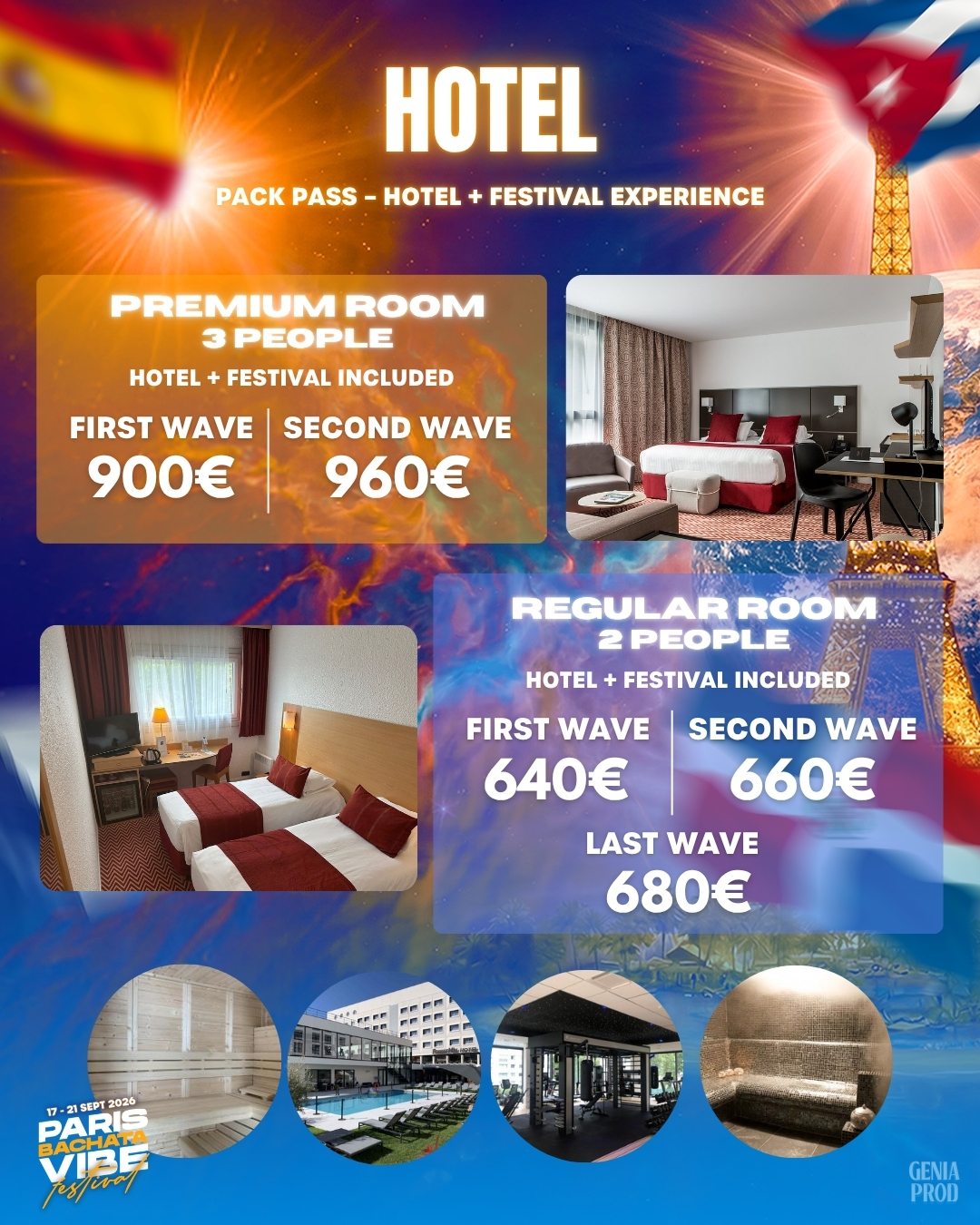 Hôtel partenaire festival